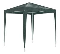 vidaXL Tente de Réception Professionnelle Tonnelle de Patio Chapiteau de Jardin Pavillon d'Extérieur Belvédère Terrasse Camping 2x2 m Vert