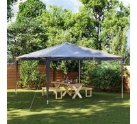 vidaXL Tente de réception professionnelle Tonnelle de patio 4x4 m Anthracite 90 g/m²