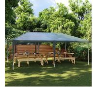 vidaXL Tente de réception professionnelle 4x6 m 90 g/m² Vert
