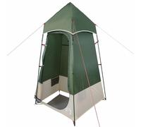 vidaXL Tente d'intimité / Abri de plage – Douche, fermeture éclair, sac – Vert Taffetas 190T