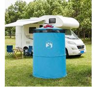 Vidaxl Tente De Toilettes Pop-Up Avec Corde Suspendue Bleu 97 X 126 Cm