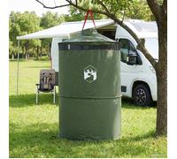 vidaXL Tente de toilettes pop-up avec corde suspendue Vert 97 x 126 cm 42017436