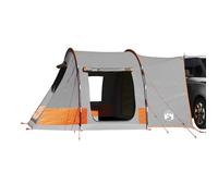 vidaXL Tente de voiture 2 personnes 4009508 – Gris et orange – Imperméable