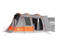vidaXL Tente de voiture 2 personnes gris et orange imperméable, tente, tente de jardin, abri d'extérieur, tente de camping, 4009511