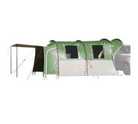 Tente de voiture 4 personnes vert imperméable Noir G