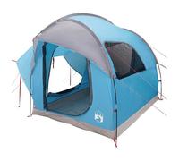 vidaXL Tente de voiture Bleu 3 personnes Polyester et Acier 42028536