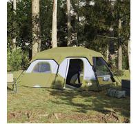 vidaXL Tente Familiale 9 Personnes, Tente d'Ombrage avec Sac de Transport, Auvent Portable avec Parois Latérales pour 94299