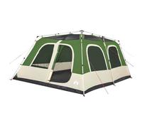 vidaXL Tente familiale à dôme 10 personnes vert libération rapide, tente, tente de jardin, abri extérieur, tente de camping,