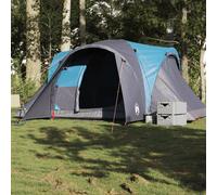 Vidaxl Tente Familiale À Dôme 6 Personnes Bleu Imperméable