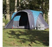 vidaXL Tente familiale à dôme 6 personnes bleu imperméable, tente, abri de camping, abri de jardin, tente de camping, abri 4009462