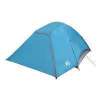 Tente familiale à dôme 6 personnes bleu imperméable