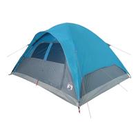 Vidaxl Tente Familiale À Dôme 6 Personnes Bleu Imperméable