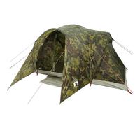 vidaXL Tente familiale à dôme 6 personnes camouflage imperméable, tente, abri de camping, abri de jardin, tente de camping, 4009466