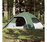 Vidaxl Tente Familiale À Dôme 6 Personnes Vert Imperméable