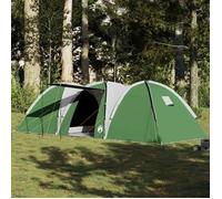 vidaXL Tente familiale à dôme 8 personnes vert imperméable 4009428