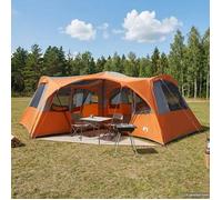 vidaXL Tente familiale avec auvent imperméable 6 personne 42042252