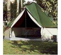 vidaXL Tente familiale tipi 10 personnes vert imperméable, tente, tente de jardin, abri extérieur, tente de camping, abri de 94594