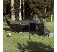vidaXL Tente familiale tipi 8 personnes camouflage imperméable, tente, abri de camping, abri de jardin, tente de camping, 4009451
