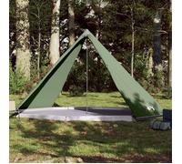vidaXL Tente familiale tipi 8 personnes vert imperméable, tente, tente de jardin, abri extérieur, tente de camping, abri de 94582