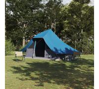 Vidaxl Tente Familiale Tipi Bleue 10 Personnes Étanche