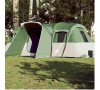vidaXL - Tente familiale tunnel - 16 personnes - vert imperméable