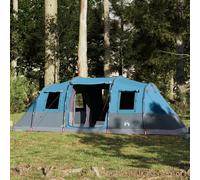 Tente familiale - vidaXL - Tunnel 6 personnes - Imperméable - 2 chambres - E-port
