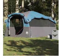 vidaXL Tente familiale tunnel 6 personnes bleu imperméable, tente, tente de jardin, abri extérieur, tente de camping, abri 4009573