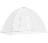 vidaXL Tente moustiquaire Mongolie 220 Mesh Blanc 200x120x130 cm