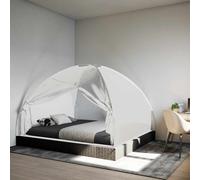 vidaXL Tente moustiquaire Mongolie 220 Mesh Blanc 200x180x135 cm