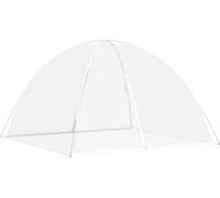 vidaXL Tente moustiquaire Mongolie 220 Mesh Blanc 200x200x135 cm