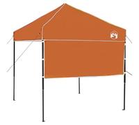 vidaXL Tente Pare-Soleil Orange en Tissu Oxford 200 X cm, Super Résistante au Vent, Installation Hyper Facile, Refuges Modernes pour Jardins, Parfaite pour Les Fêtes et Événements en Extérieur, Néces