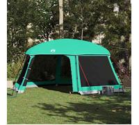 vidaXL Tente Piscine Toit Amovible parois Maille Vert d'eau 618x532 cm, Tente Verte, Tente de Jardin, abri de Jardin, Tente, abri extérieur