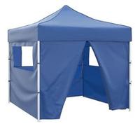 Tente Pliable Vert avec 4 Parois Tonnelle Pavillon Tente de Réception vidaXL