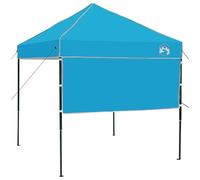 vidaXL Tente Pliante Bleue 200 x 200 cm en Tissu Oxford, Ultra-résistante au Vent. Idéale pour Les fêtes ou Les événements, Elle s'installe Facilement à l'extérieur, Que ce Soit dans Le Jardin ou sur