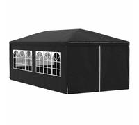 vidaXL Tente Réception 3x6 m Anthracite Jardin Terrasse Patio Pavillon Tonelle