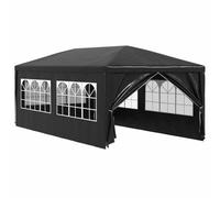 vidaXL Tente Réception 3x6 m Anthracite Jardin Terrasse Patio Pavillon Tonelle