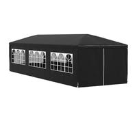 vidaXL Tente Réception 3x9 m Anthracite Jardin Terrasse Patio Pavillon Tonelle