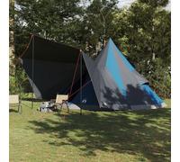 Vidaxl Tente Tipi Avec Toit Bleu 510 X 690 X 330 Cm Taffetas