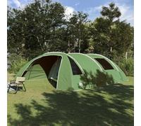 Vidaxl Tente Tunnel Avec Toit Vert Et Blanc 700 X 590 X 215 Cm