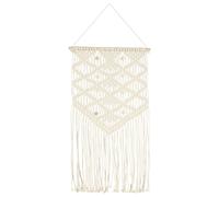 vidaXL Tenture murale en macramé 40x80 cm coton