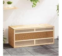 vidaXL Terrarium en bois d'ingénierie 120×50×50 cm 170884