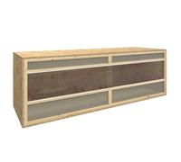 vidaXL Terrarium en bois d'ingénierie 144x46x48 cm 170883