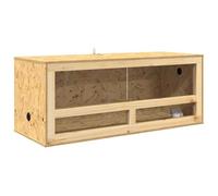 Vidaxl Terrarium Marron 100 X 40 X 40 Cm Osb