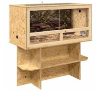 Vidaxl Terrarium Marron 100 X 50 X 100 Cm Osb