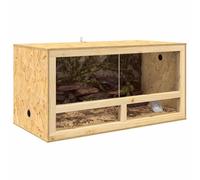 Vidaxl Terrarium Marron 100 X 50 X 50 Cm Osb