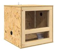 Vidaxl Terrarium Marron 40 X 40 X 40 Cm Osb