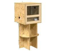 Vidaxl Terrarium Marron 40 X 40 X 90 Cm Osb