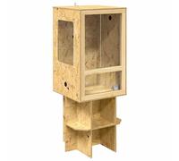 Vidaxl Terrarium Marron 50 X 50 X 130 Cm Osb
