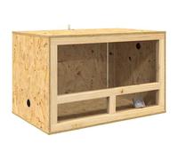 Vidaxl Terrarium Marron 80 X 50 X 50 Cm Osb