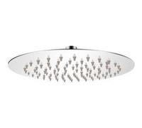 vidaXL Tête de douche plongeante ronde – acier inoxydable 20 cm